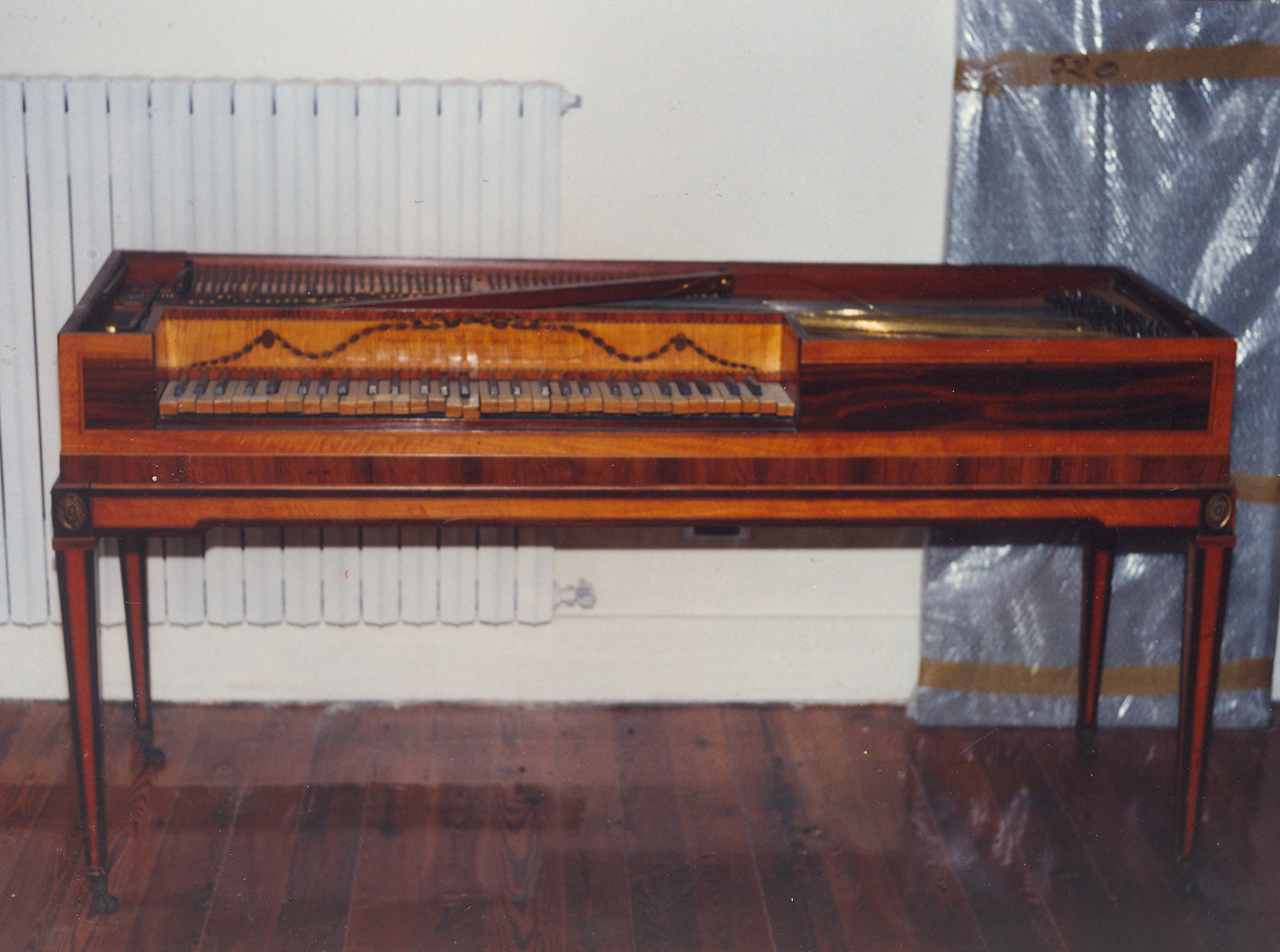 fortepiano a tavola di Ganer Cristopher (ultimo quarto sec. XVIII)