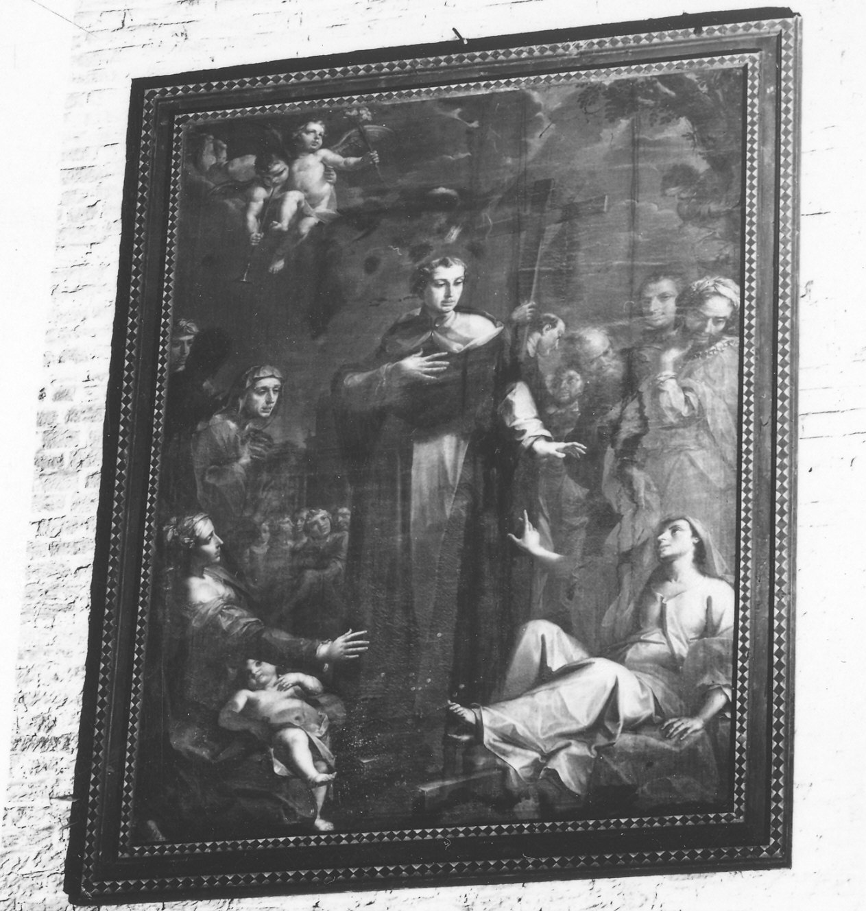 San Vincenzo Ferrer (dipinto) di Marchesi Giuseppe detto Sansone (secondo quarto sec. XVIII)