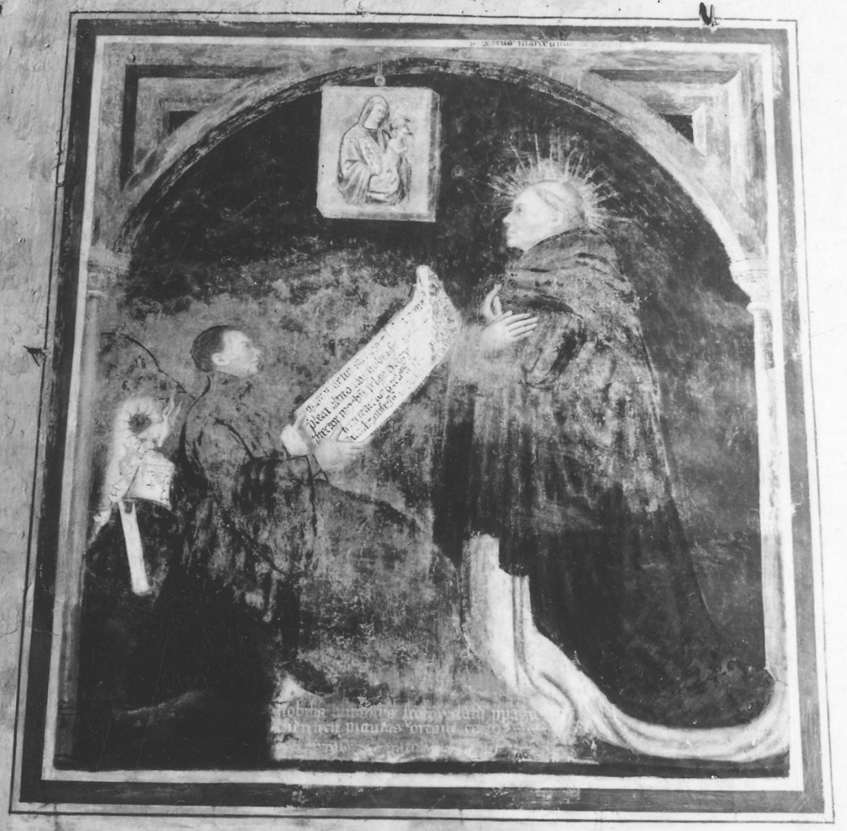 beato Marcolino da Forlì (dipinto) di De Garatoli Gherardo (fine/inizio secc. XIV/ XV)