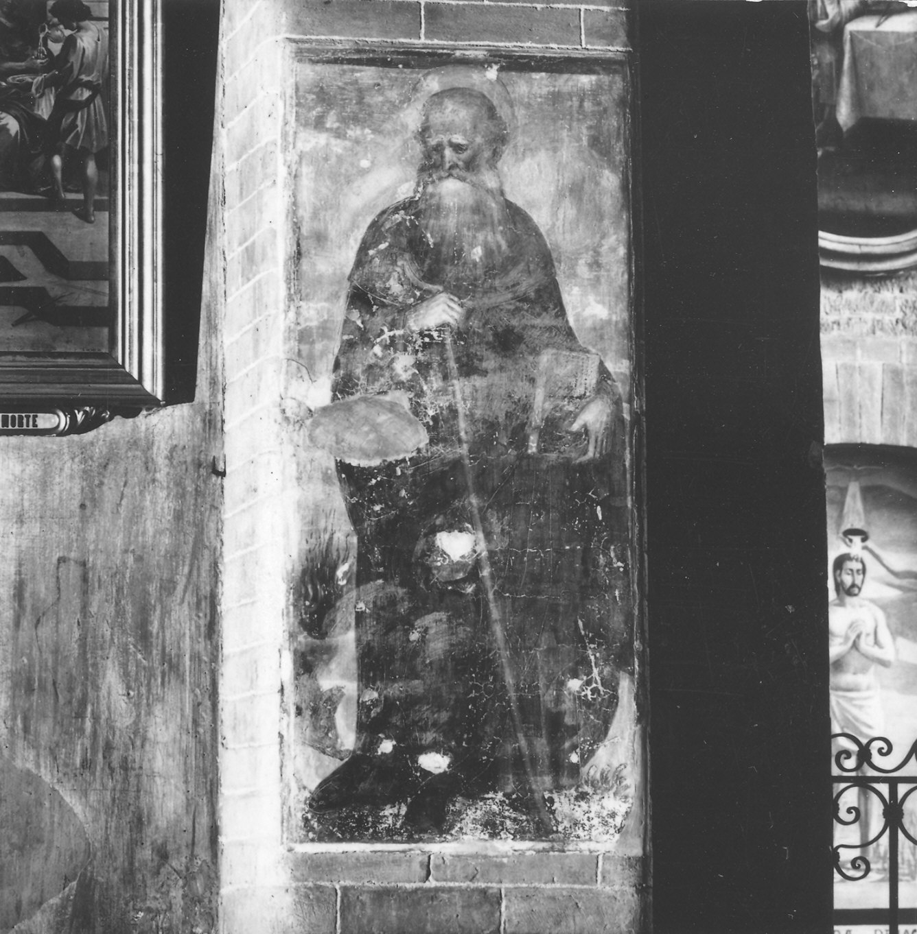 Sant'Antonio Abate (dipinto) - ambito cremonese (fine sec. XVI)