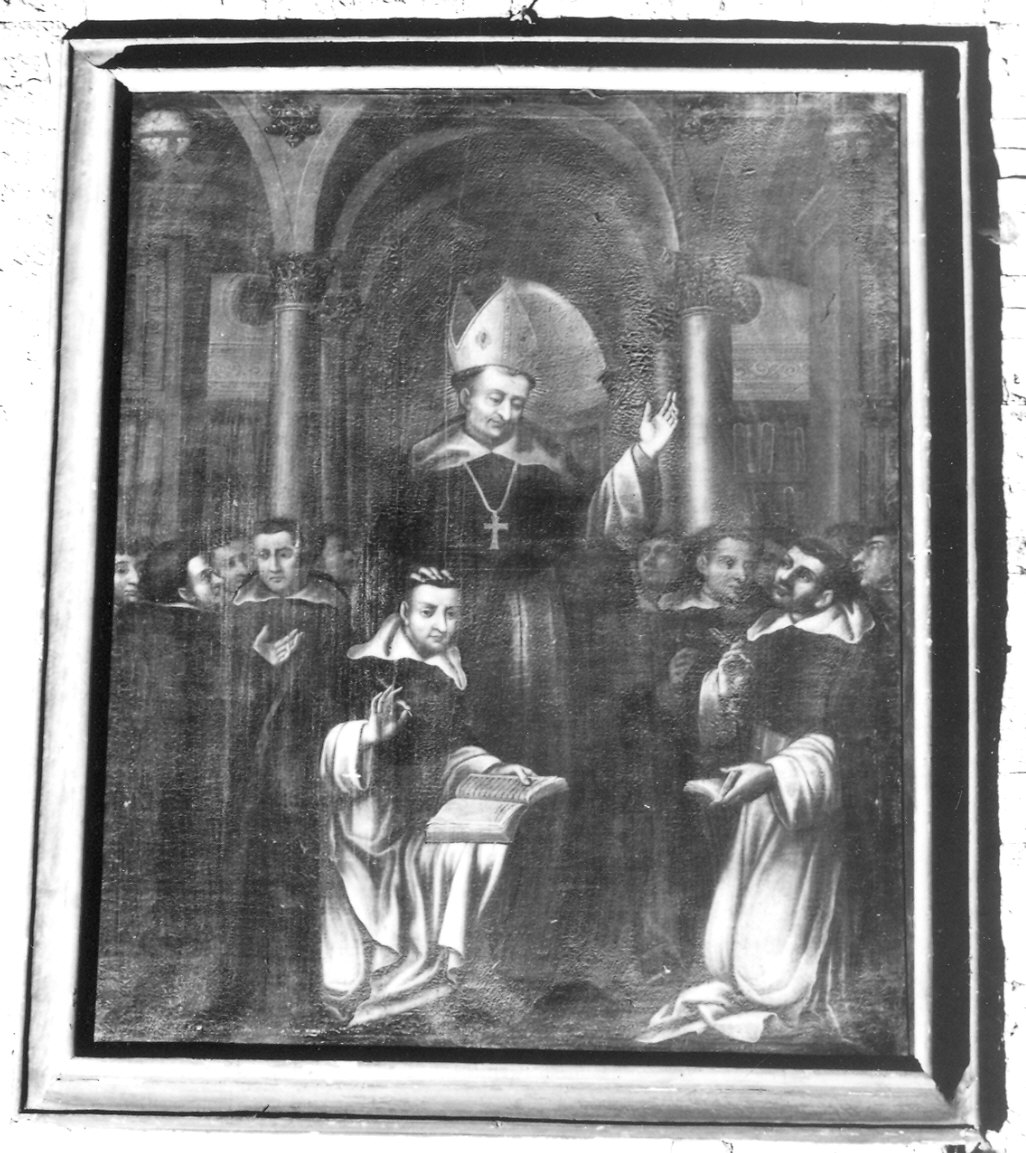 San Tommaso e Sant'Alberto Magno (dipinto) - ambito piacentino (inizio sec. XVII)