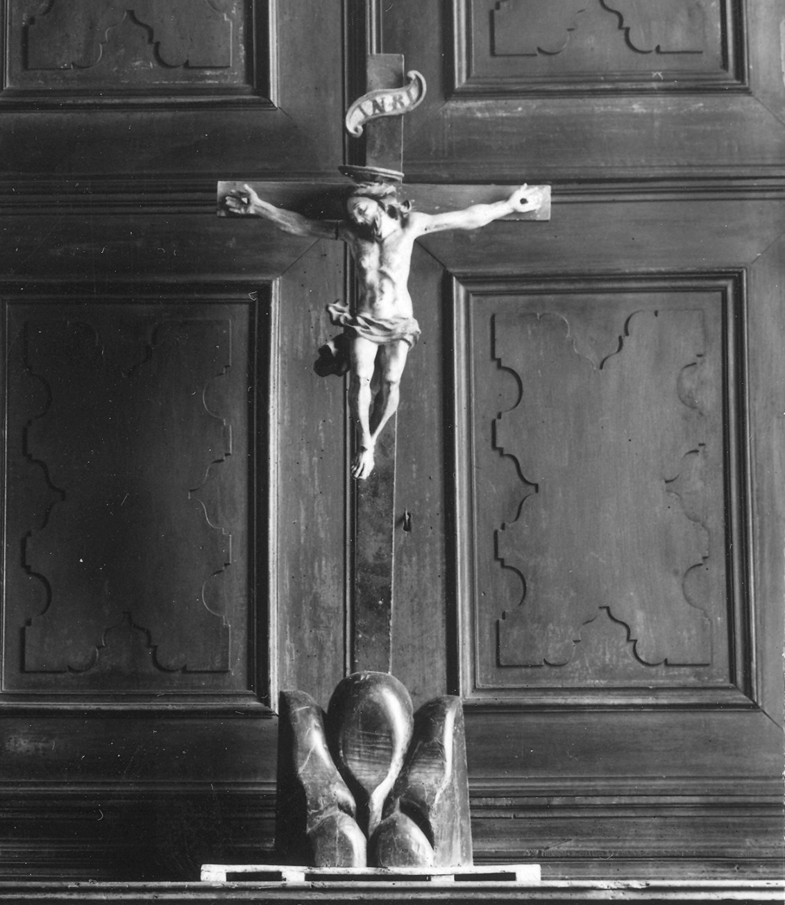 croce d'altare - bottega piacentina (sec. XVIII)