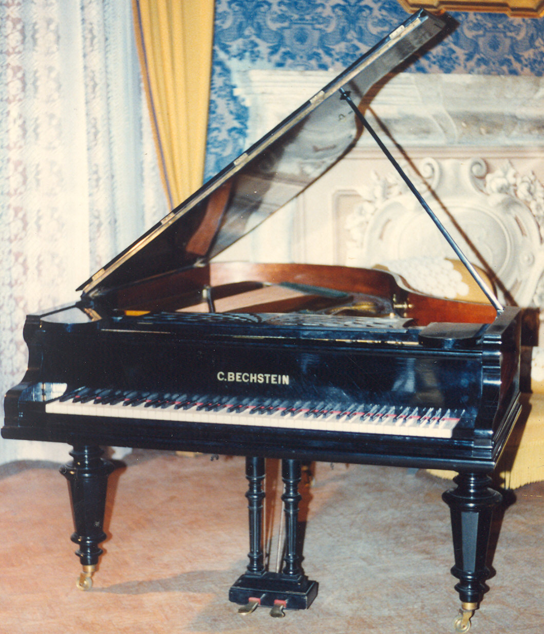 fortepiano a coda di Bechstein C (fine sec. XIX)