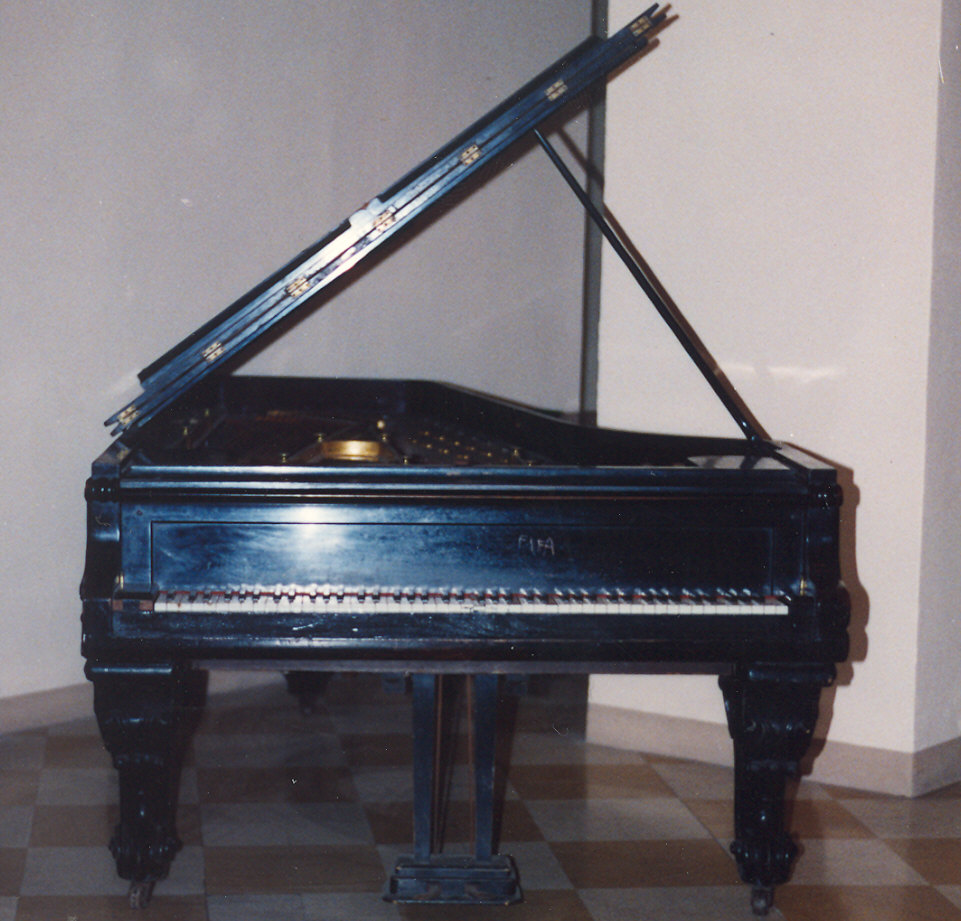 pianoforte - a gran coda di Weber (ultimo quarto sec. XIX)
