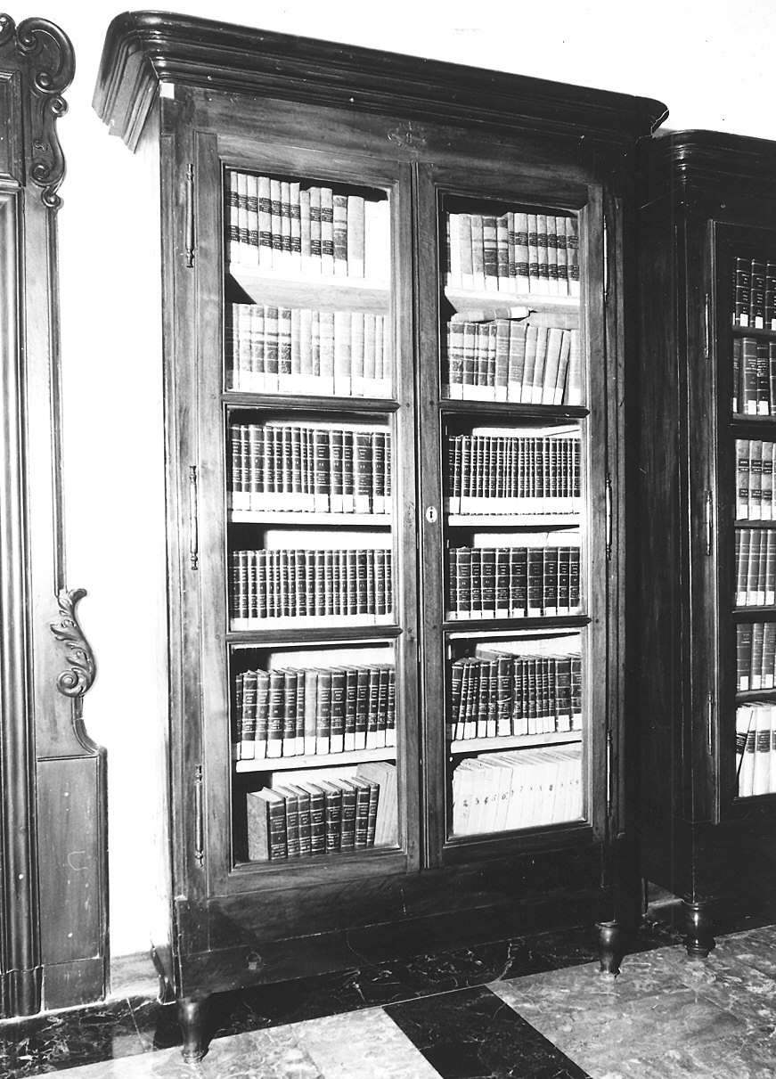 libreria, serie - ambito parmense (fine/inizio secc. XVIII/ XIX)