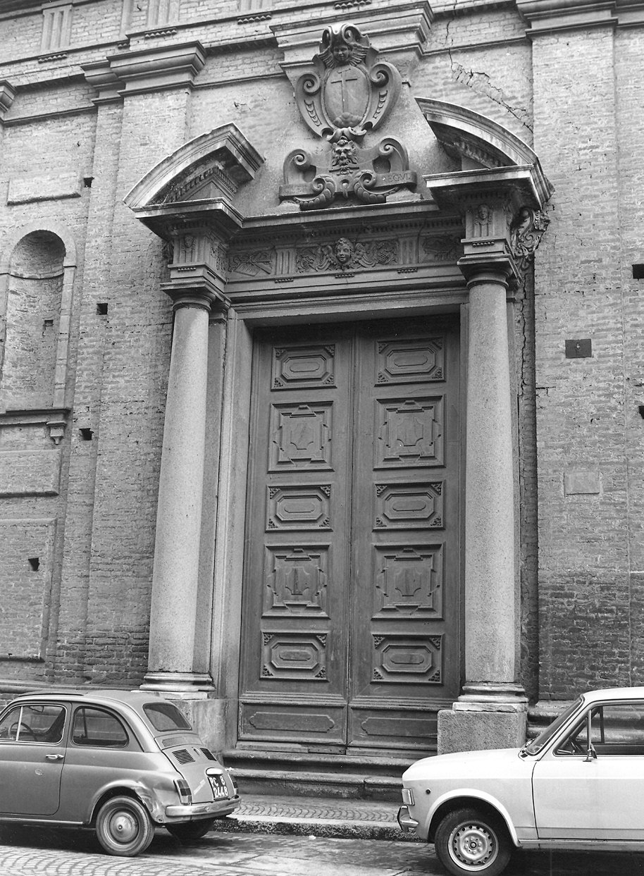 portale maggiore - ambito piacentino (inizio sec. XVII)