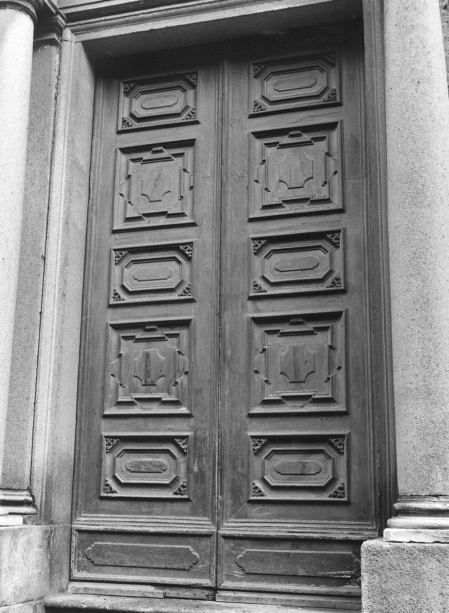 portone - a due battenti - ambito piacentino (inizio sec. XVII)