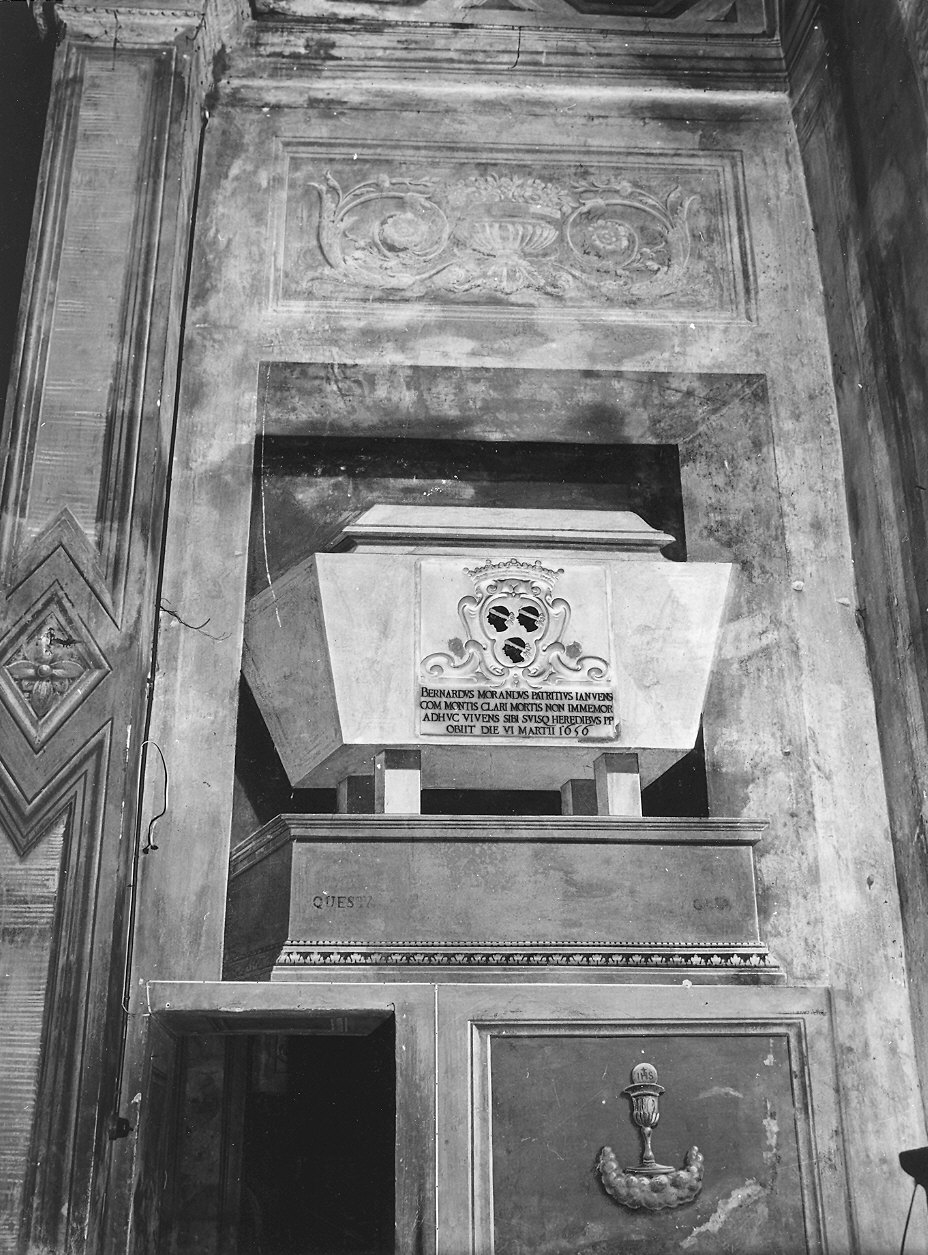 lapide commemorativa - ambito piacentino (seconda metà sec. XVII)