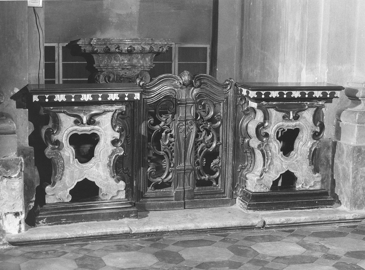 balaustrata, serie di Rossi Dionisio Antonio (metà sec. XVIII)