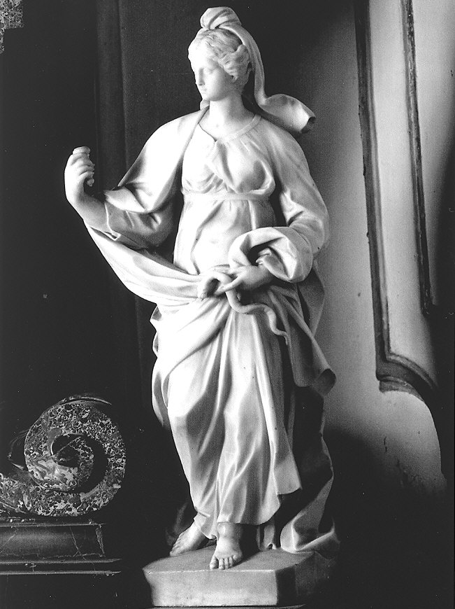 allegoria della Prudenza (scultura) di Cibei Giovanni (sec. XVIII)
