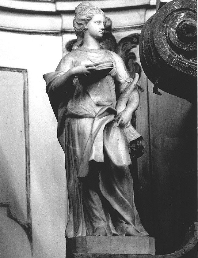 Carità (scultura) di Cibei Giovanni (sec. XVIII)