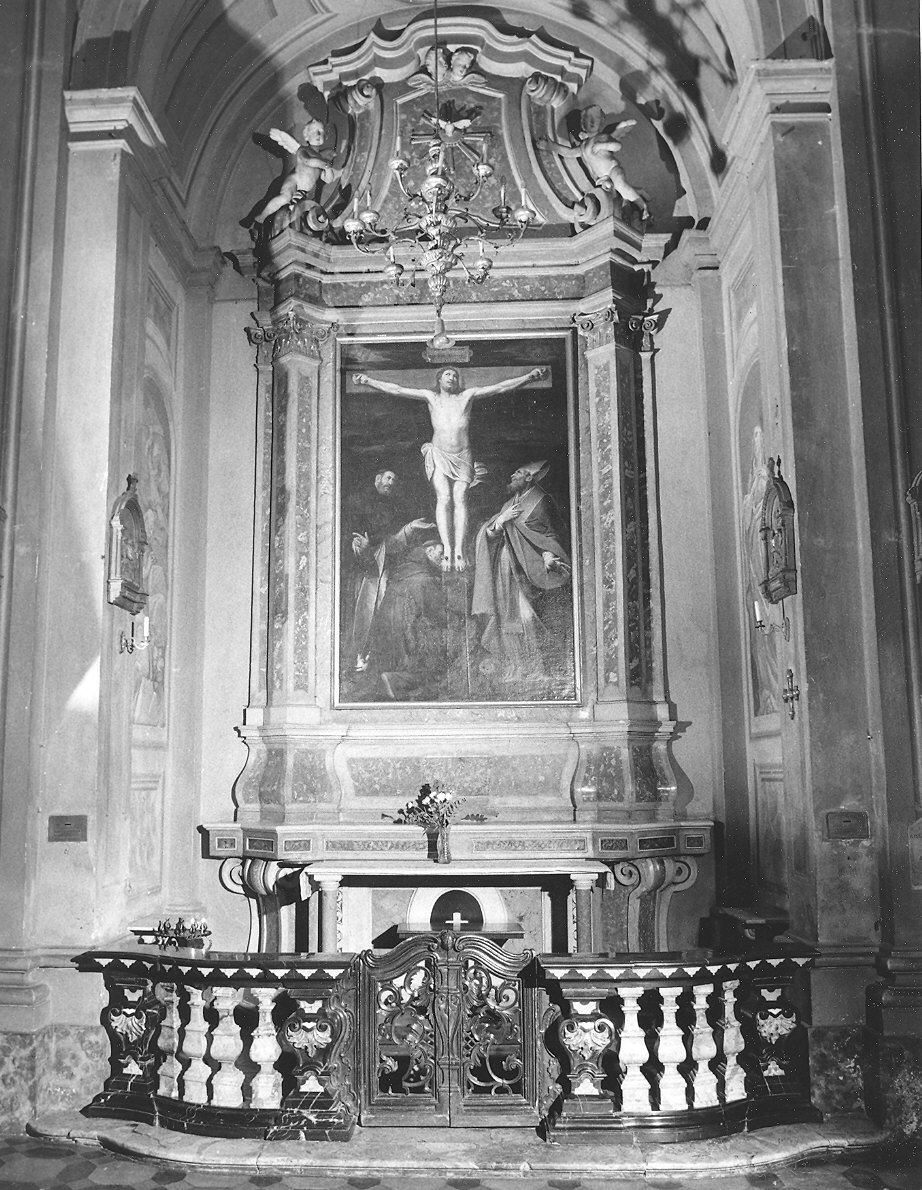altare di Ferroni Giuseppe, Ferroni Francesco, Cremona Giova Battista (sec. XVIII)