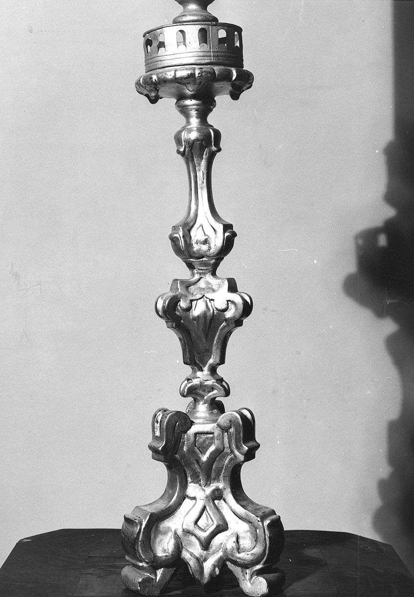 candeliere, serie - ambito parmense (seconda metà sec. XVIII)