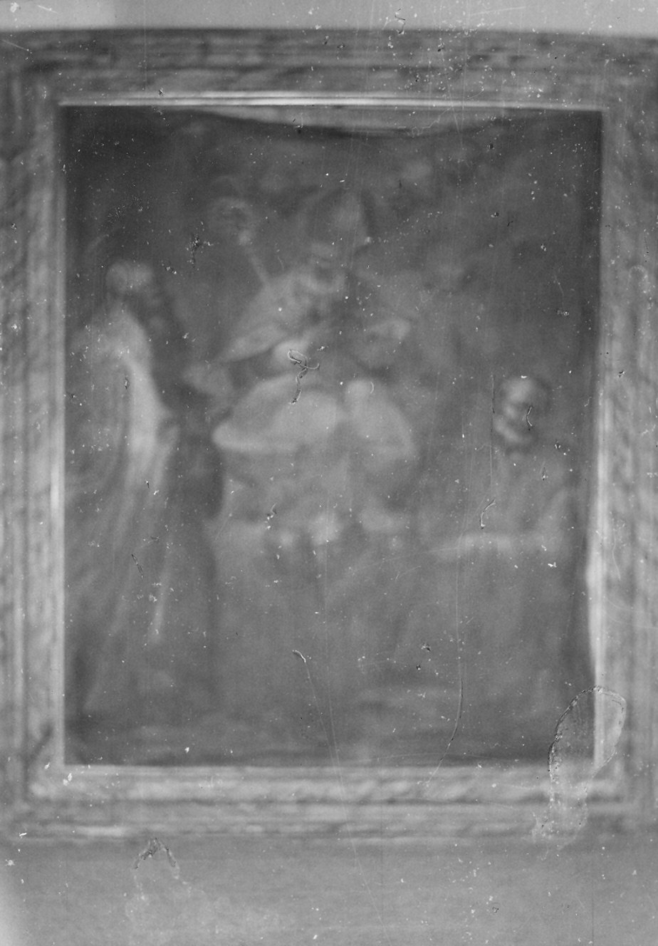 San Biagio in trono con santi (dipinto) - ambito parmense (sec. XVIII)