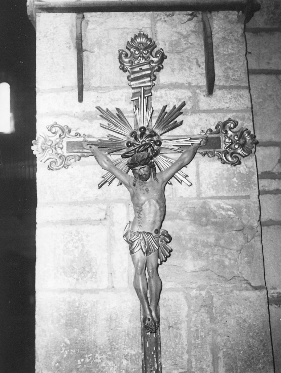 crocifisso - ambito parmense (prima metà sec. XVIII)