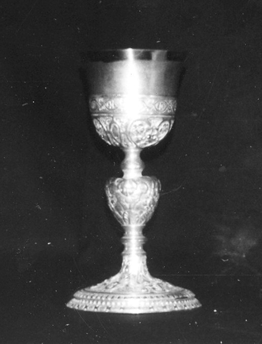calice - ambito parmense (seconda metà sec. XVI)