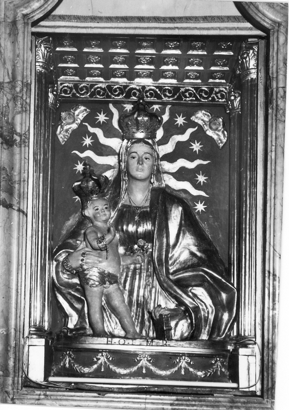 Madonna delle Grazie, Madonna con Bambino (rilievo) - ambito emiliano (?) (sec. XVI)