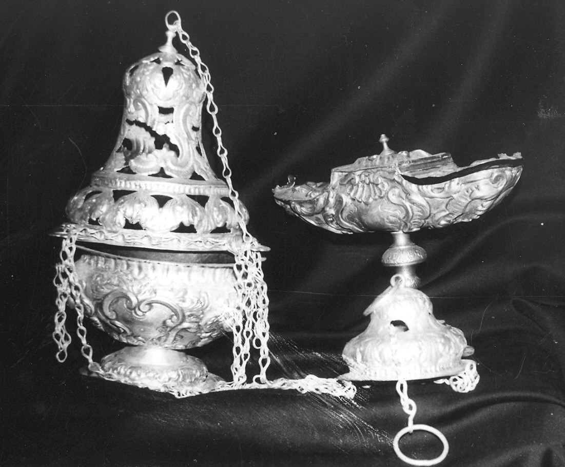 servizio per incensazione, insieme - ambito parmense (metà sec. XVIII)