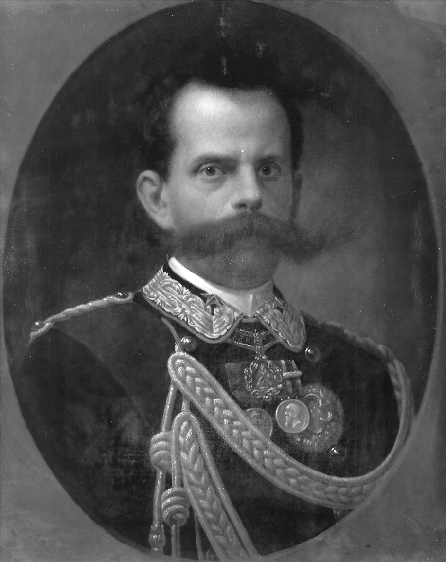 ritratto di Umberto I Savoia (dipinto) di Gaibazzi Giovanni (sec. XIX)