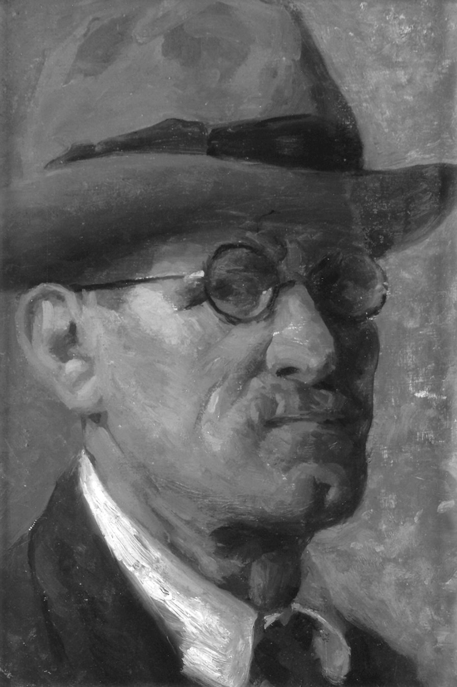 autoritratto (dipinto) di Voltini Giovanni (sec. XX)