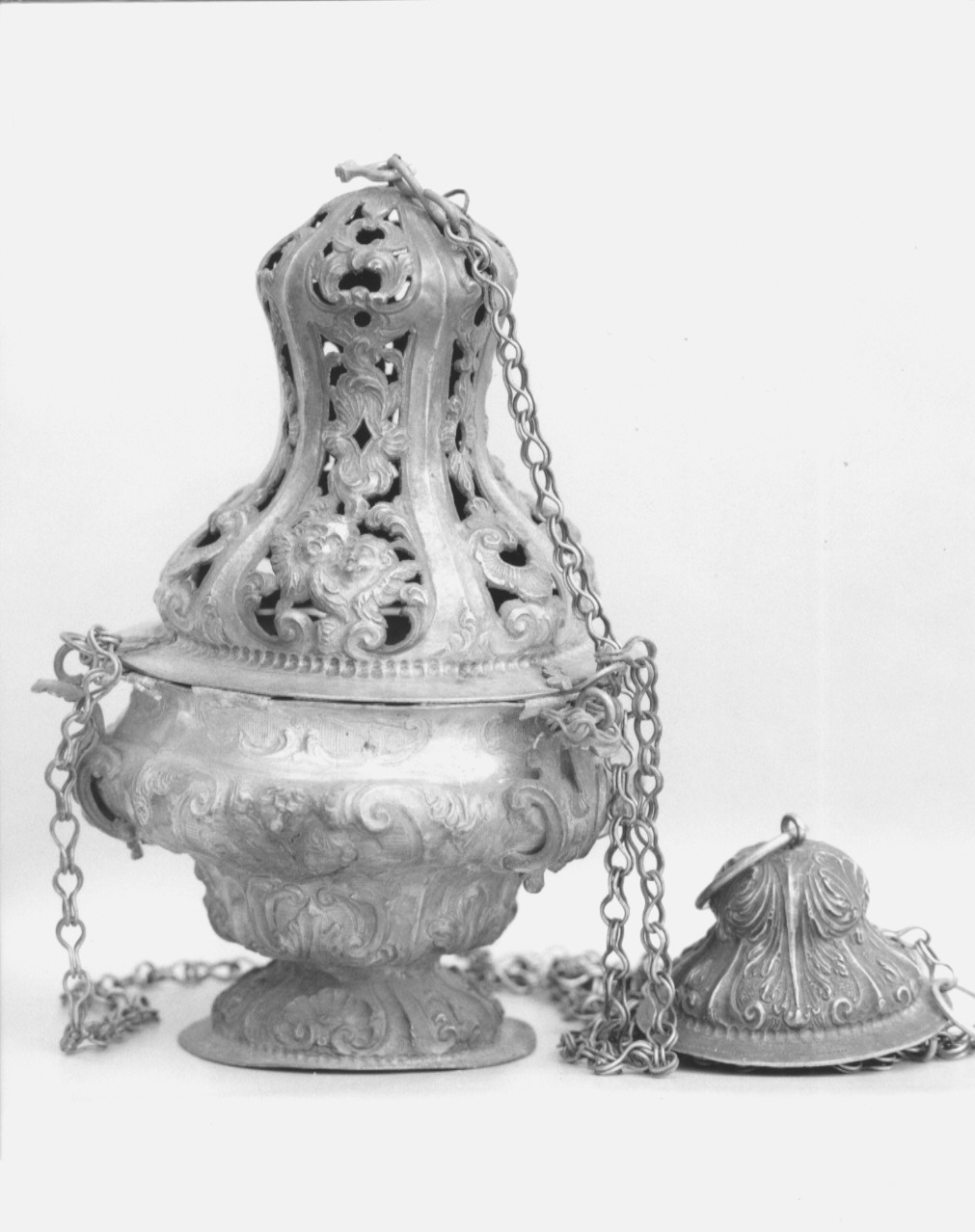 turibolo, elemento d'insieme - ambito parmense (seconda metà sec. XVIII)