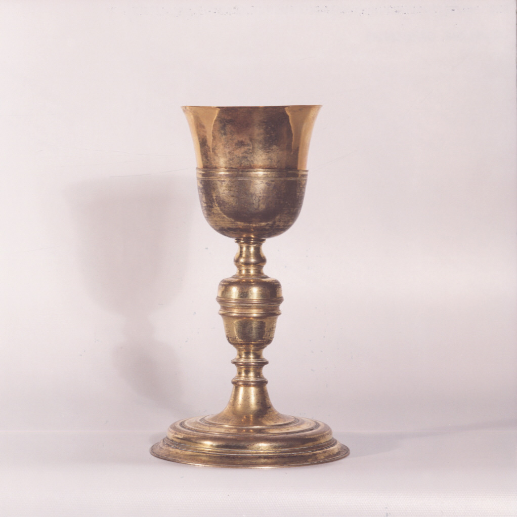 calice - ambito emiliano (ultimo quarto sec. XVII)