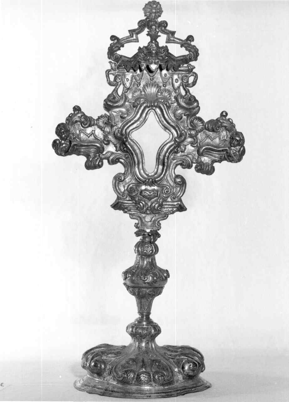 stauroteca - ambito parmense (prima metà sec. XVIII)