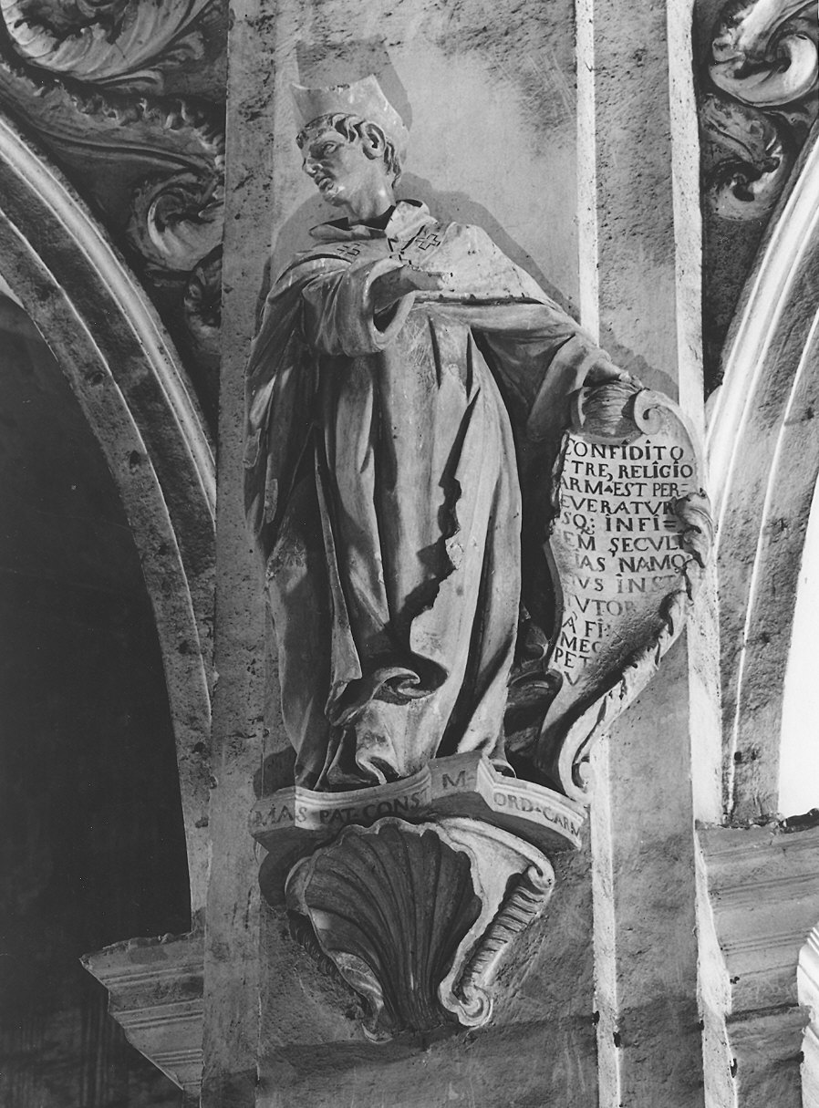 San Metodio (statua) - ambito ticinese (sec. XVII)