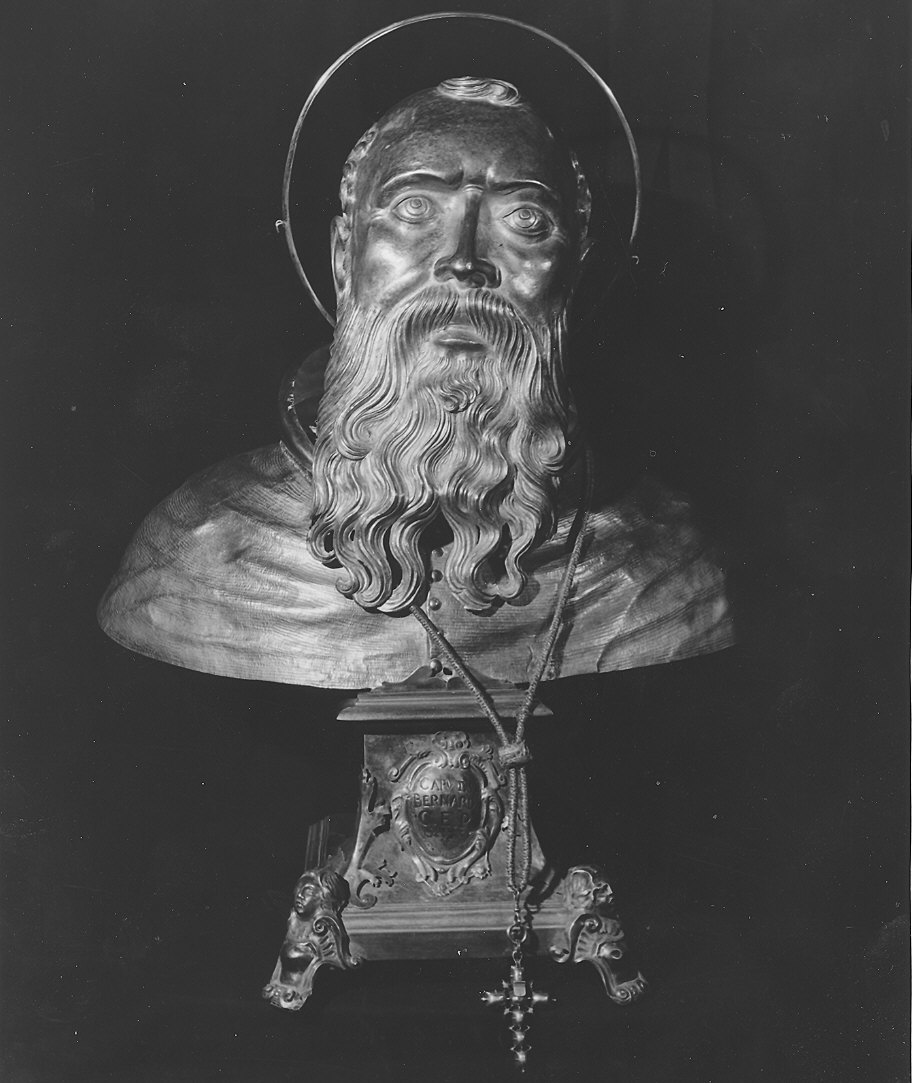 reliquiario - a busto di Smitti Cristoforo, Barbieri Stefano (sec. XVII, sec. XVIII)