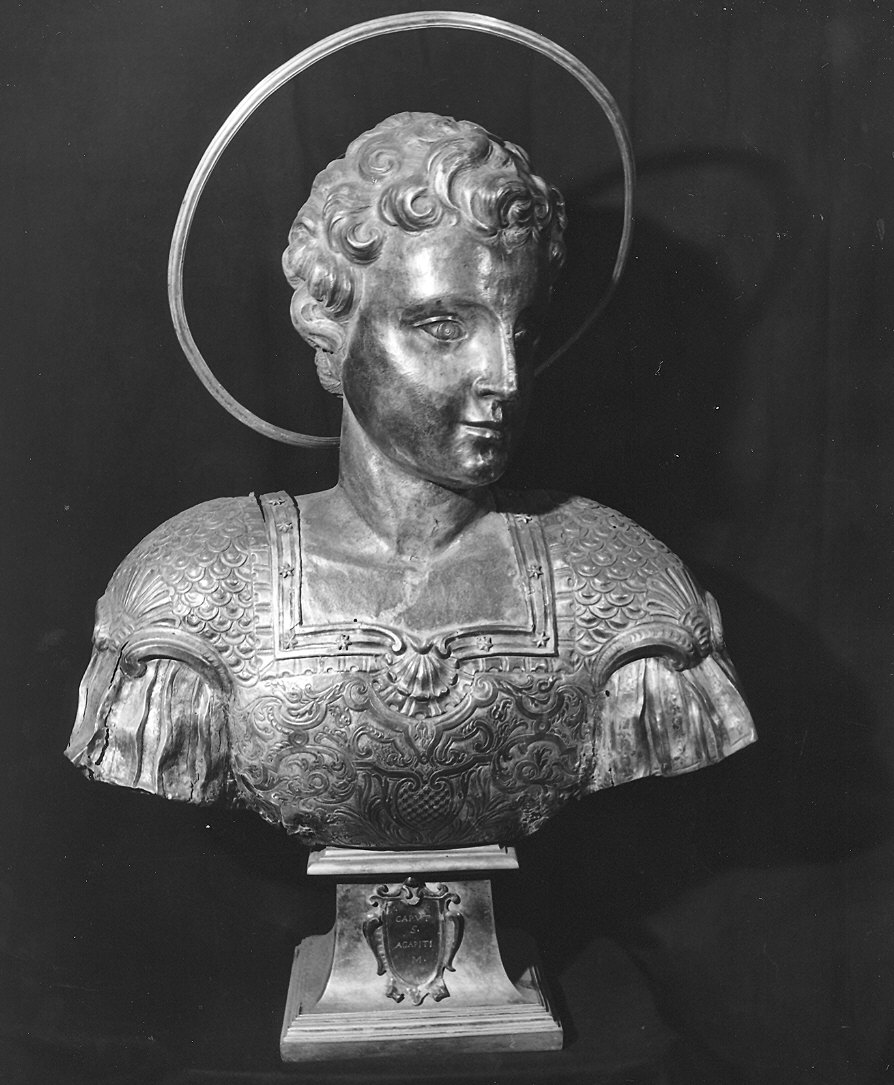 reliquiario - a busto di Schepers Livio Vittorio (sec. XVIII)