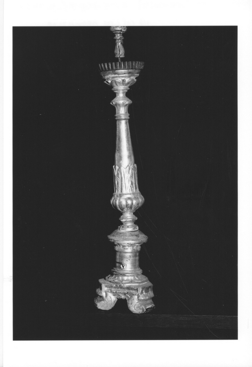 candeliere, serie - ambito parmense (fine sec. XVIII)