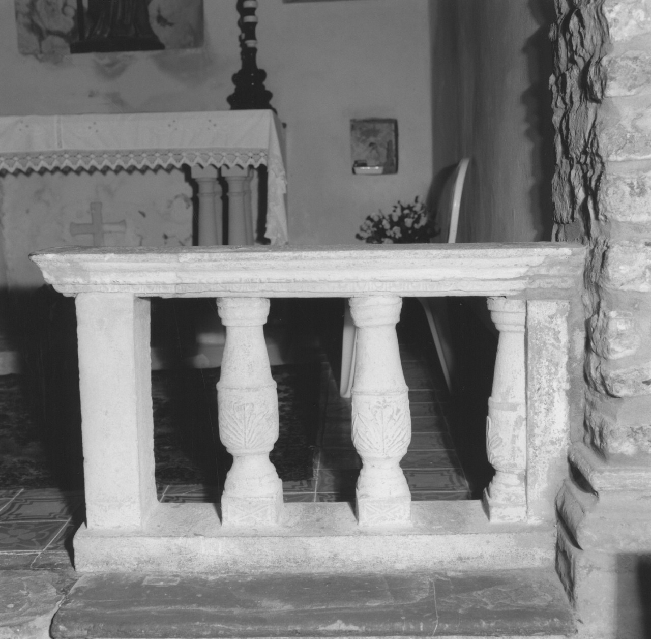 balaustrata - ambito parmense (sec. XVII)