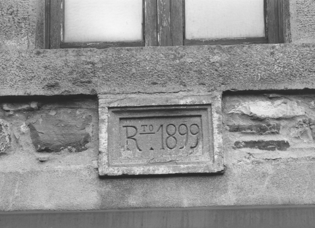 targa - ambito parmense (sec. XIX)