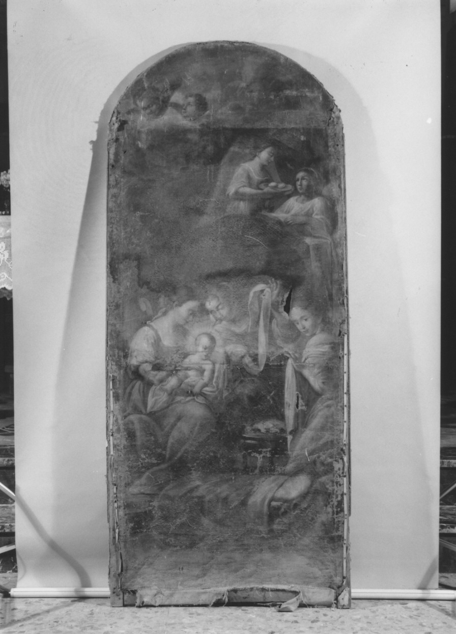 nascita di Maria Vergine (dipinto) - ambito parmense (sec. XVIII)