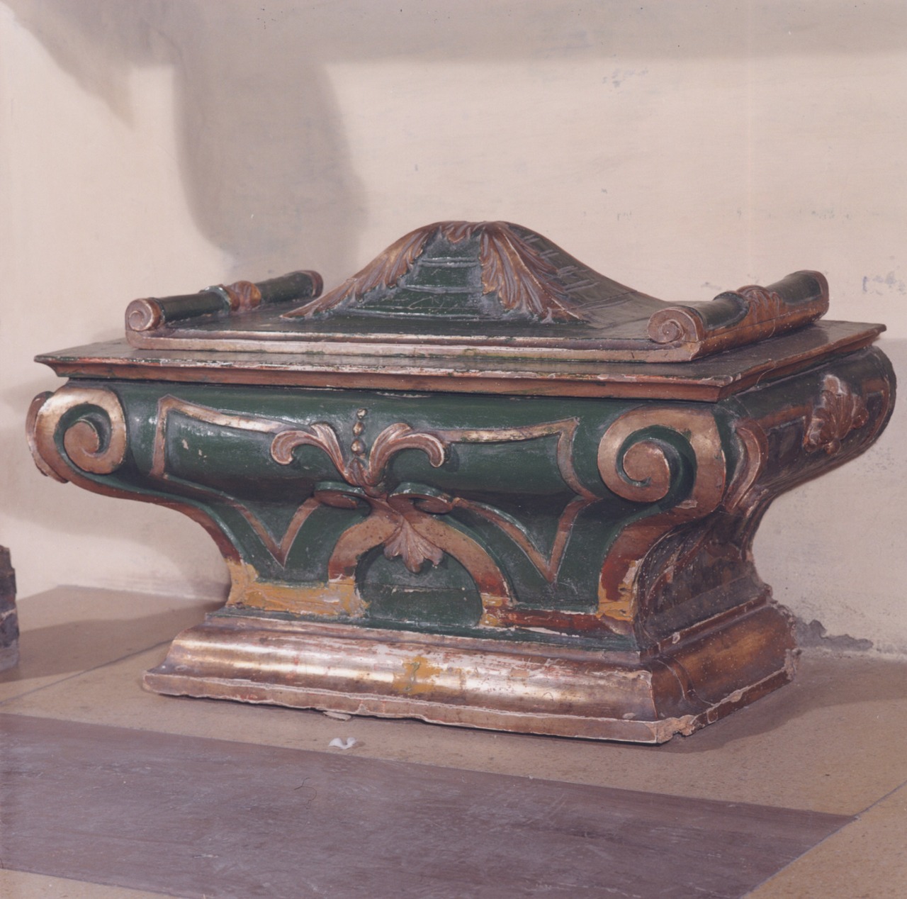 reliquiario - ambito parmense (sec. XVIII)