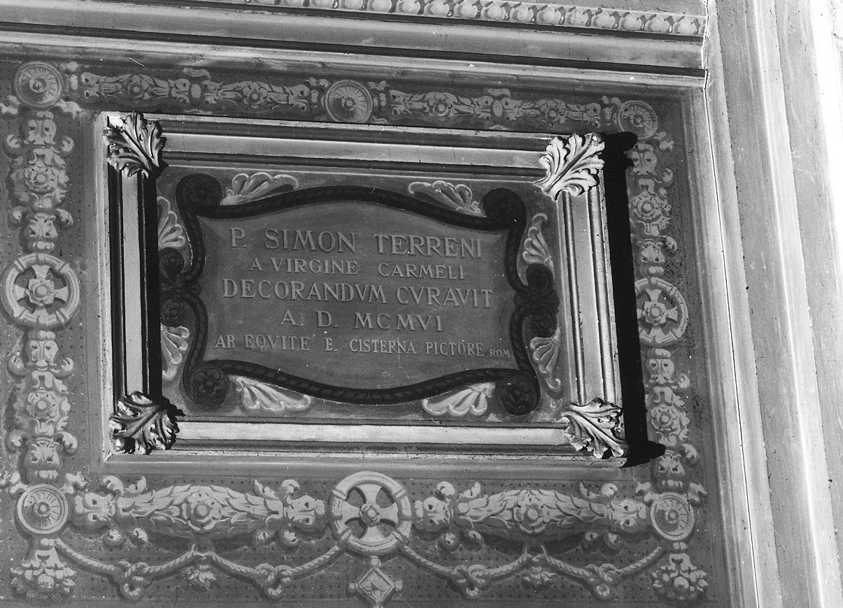 cartiglio di Cisterna Eugenio (inizio sec. XX)