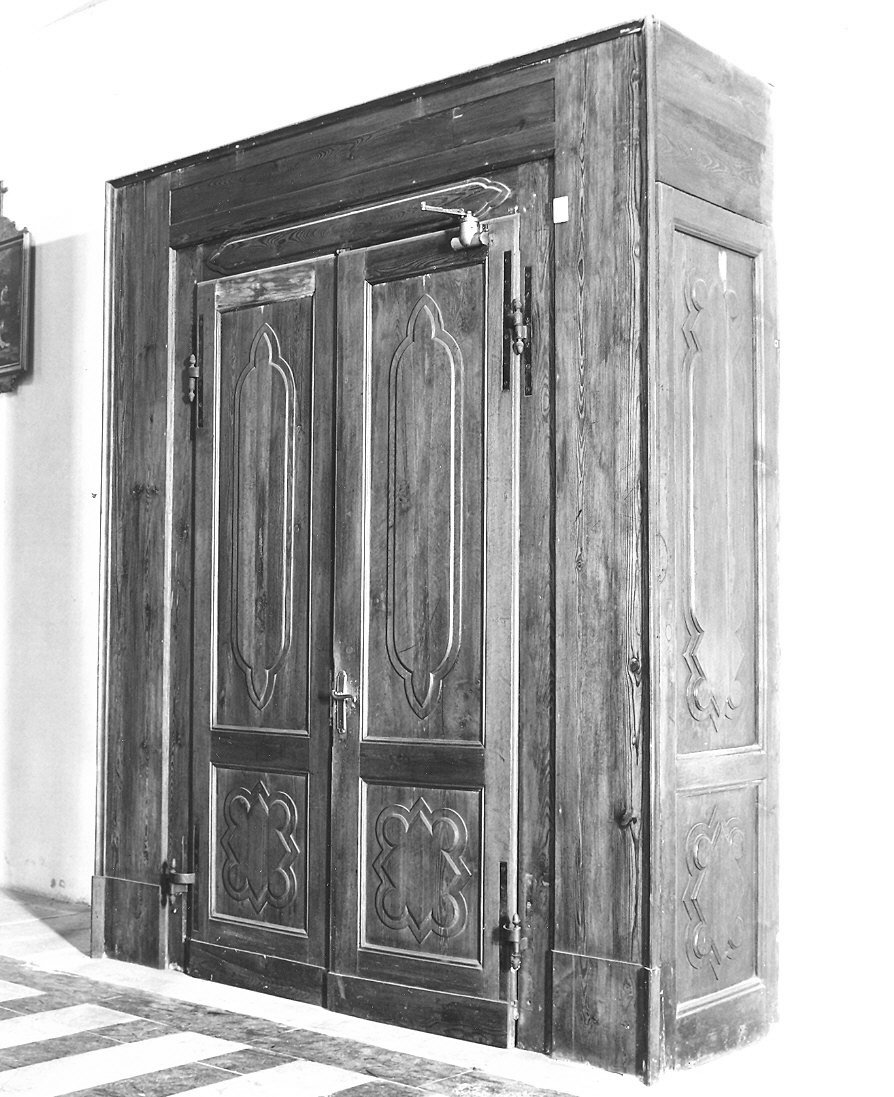 bussola d'ingresso - ambito piacentino (secondo quarto sec. XX)