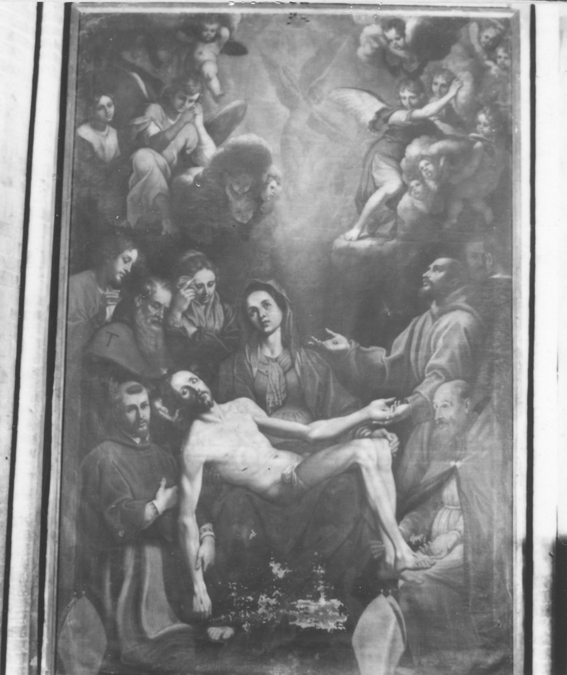 Pietà con Santi (dipinto) di Castello Bernardo (sec. XVI)