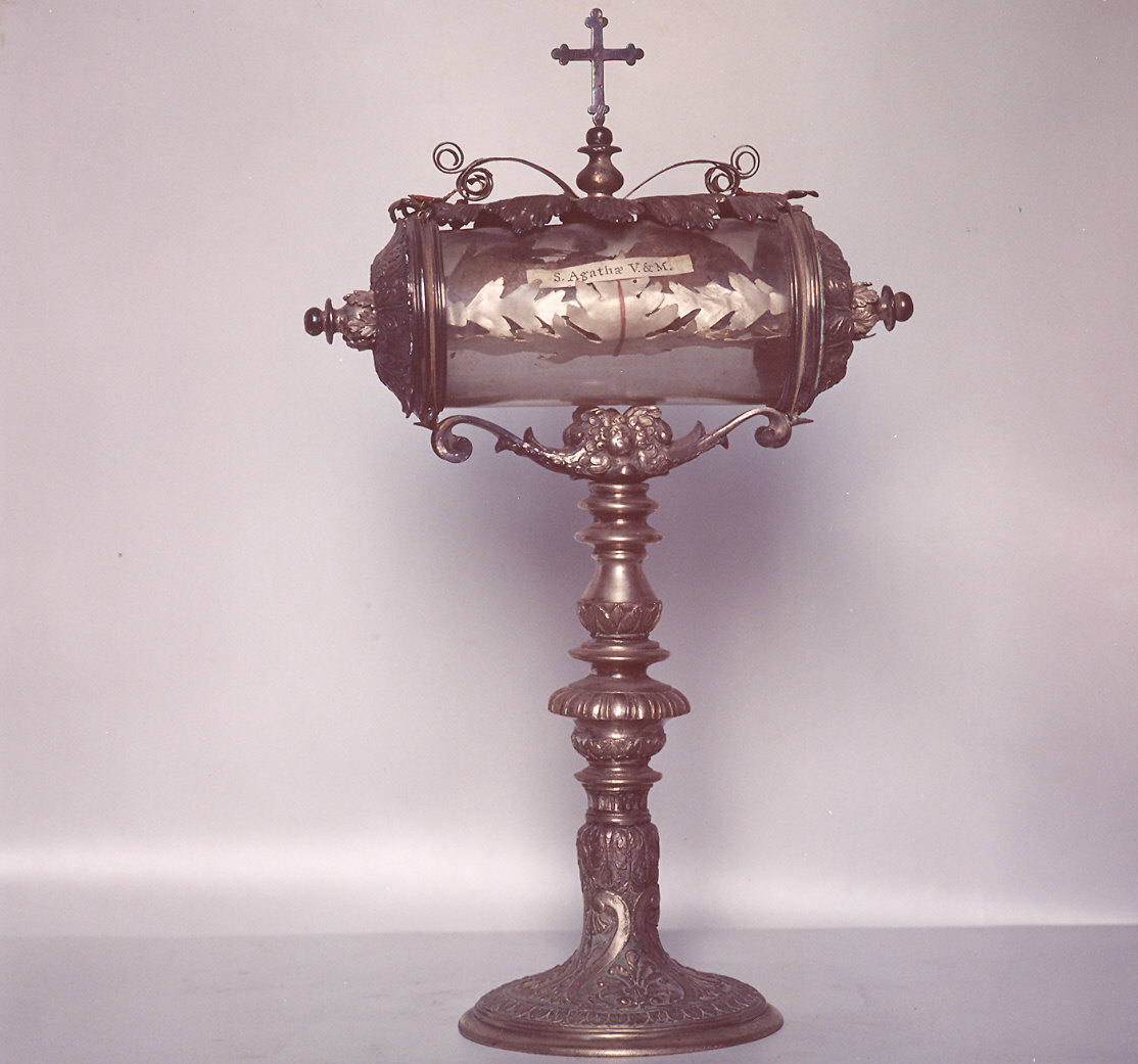 reliquiario - ambito parmense (sec. XVII)