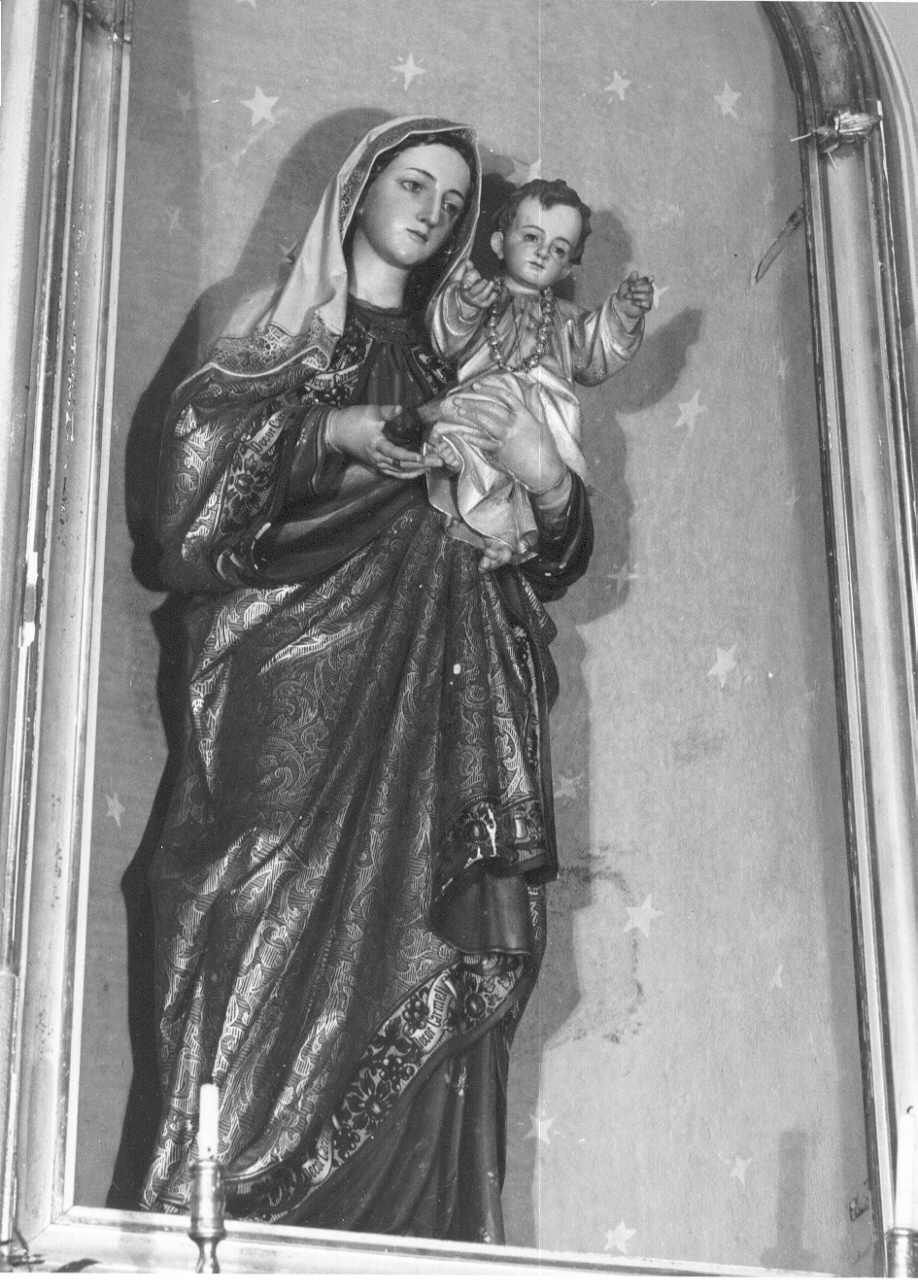 Madonna con Bambino (statua processionale) - produzione Italia settentrionale (sec. XX)