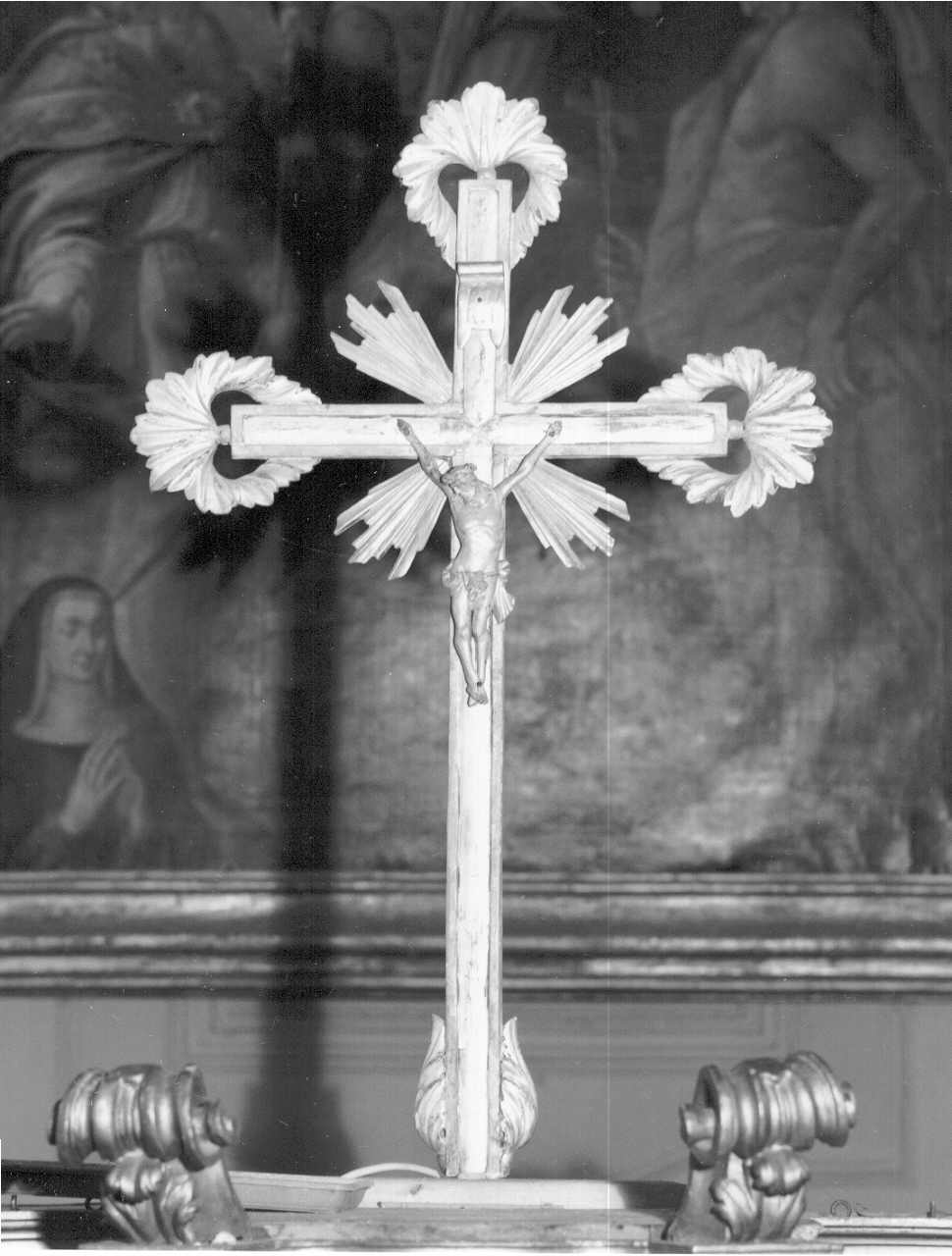 crocifisso - ambito parmense (seconda metà sec. XIX)