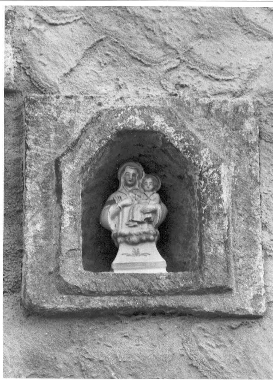 Maestà della Madonna di San Luca, Madonna con Bambino (statuetta devozionale) - manifattura emiliano-romagnola (fine/inizio secc. XIX/ XX)