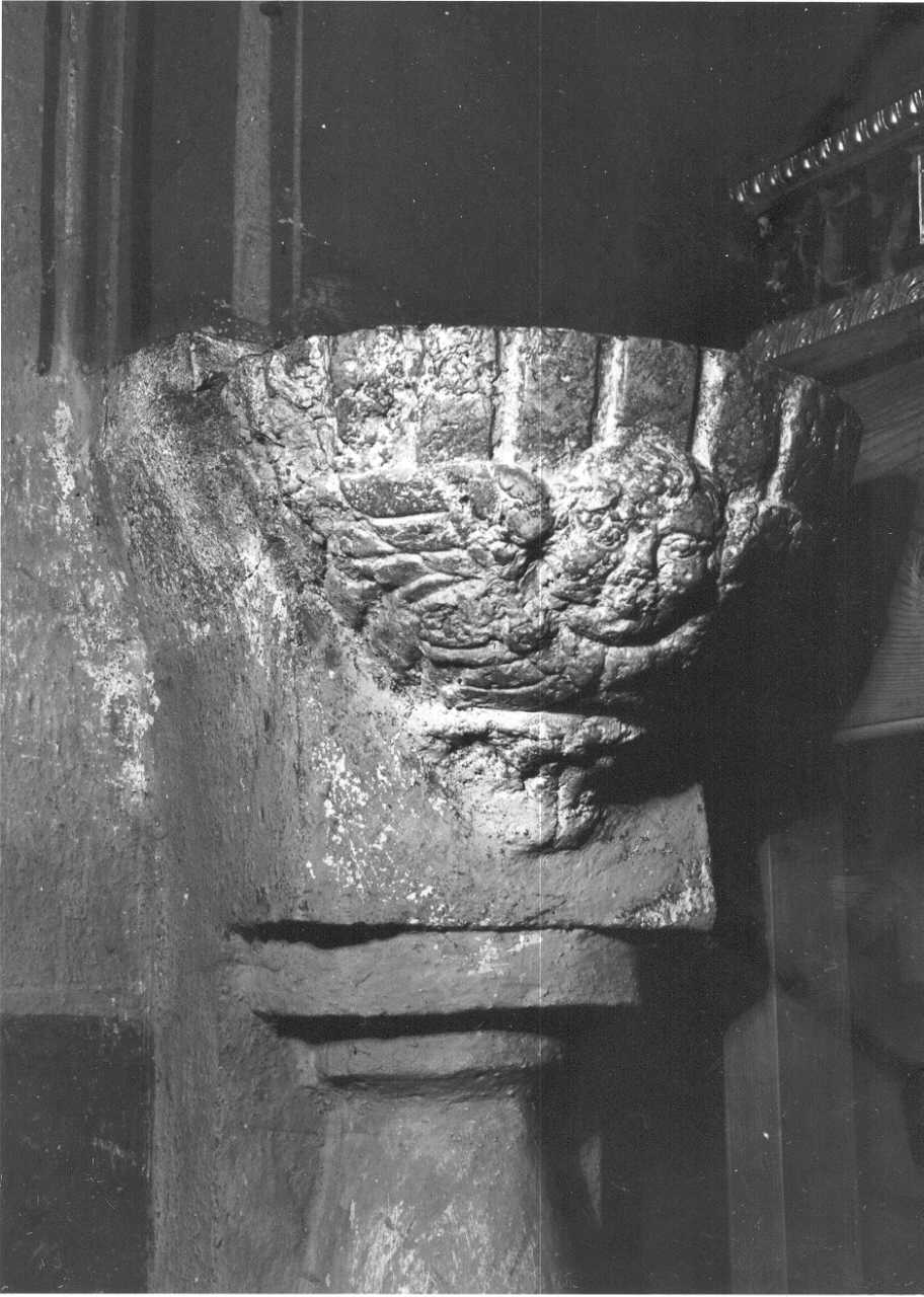 acquasantiera - ambito parmense (metà sec. XVII)