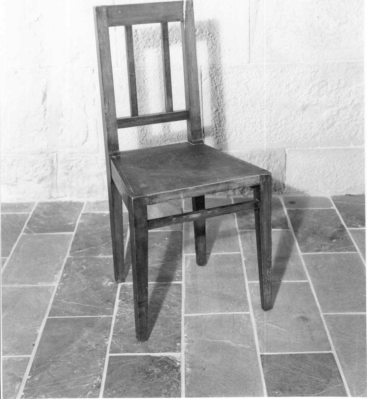 sedia, serie - produzione parmense (ultimo quarto sec. XIX)