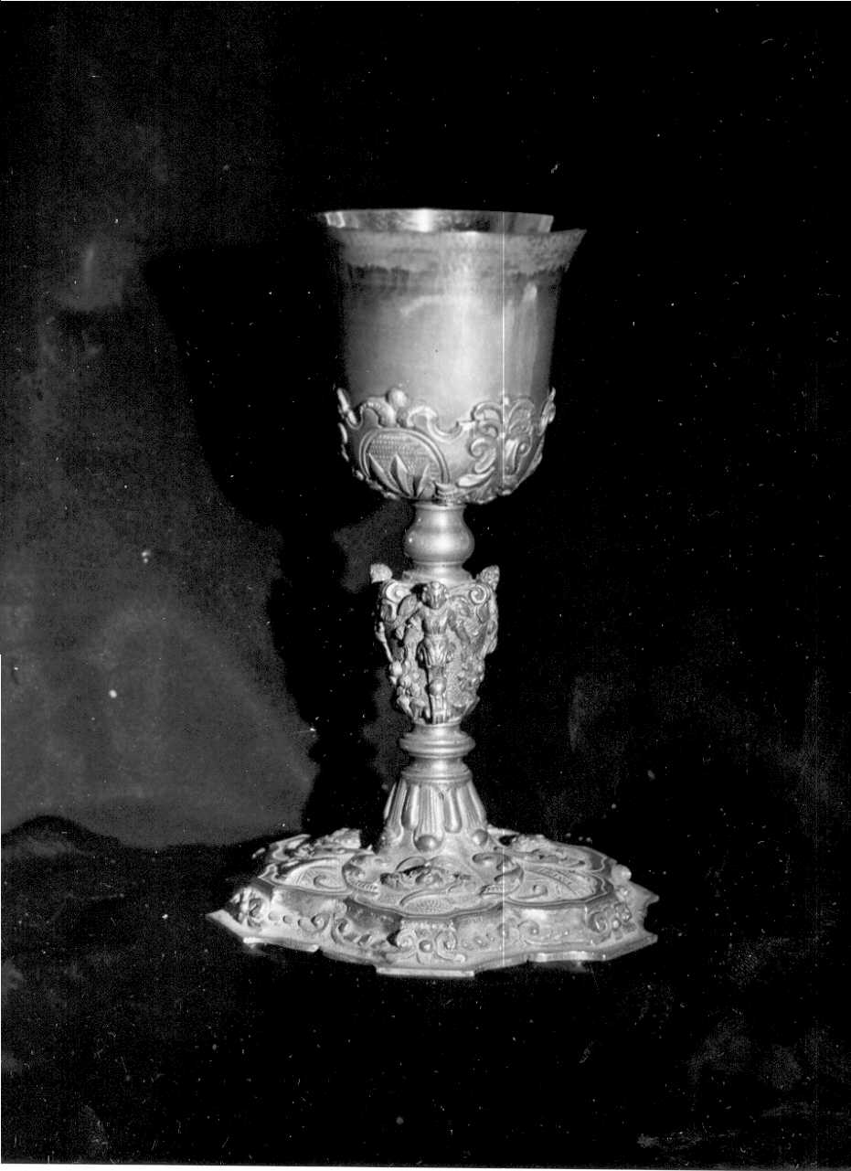 calice - ambito emiliano (seconda metà sec. XVII)