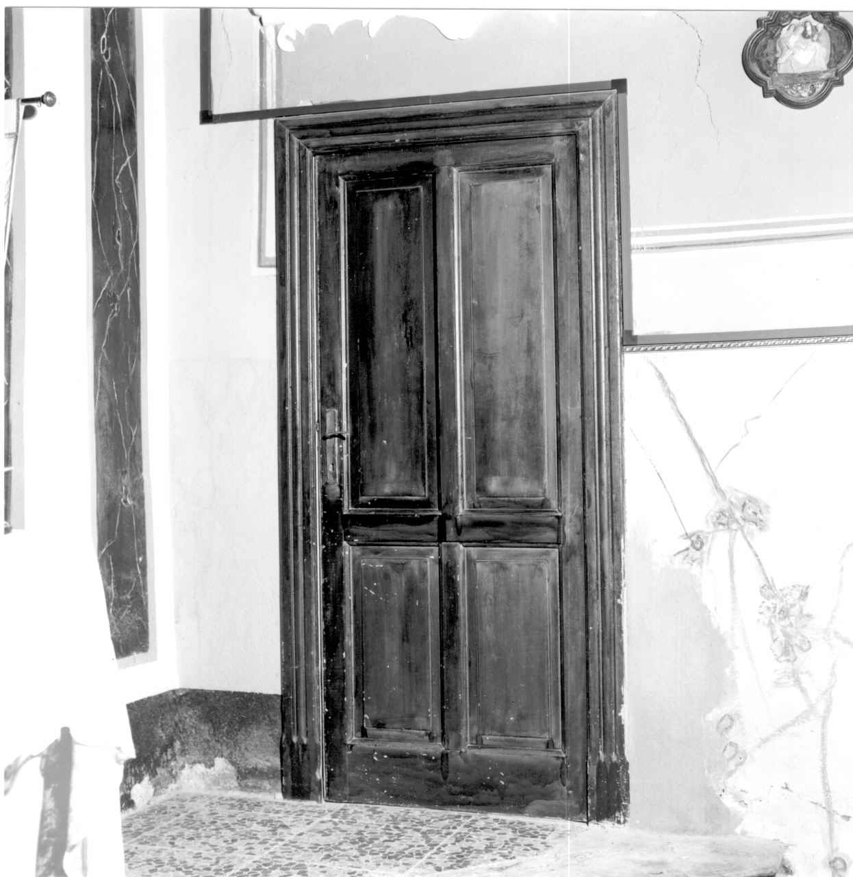 porta - ad un battente - ambito parmense (sec. XIX)