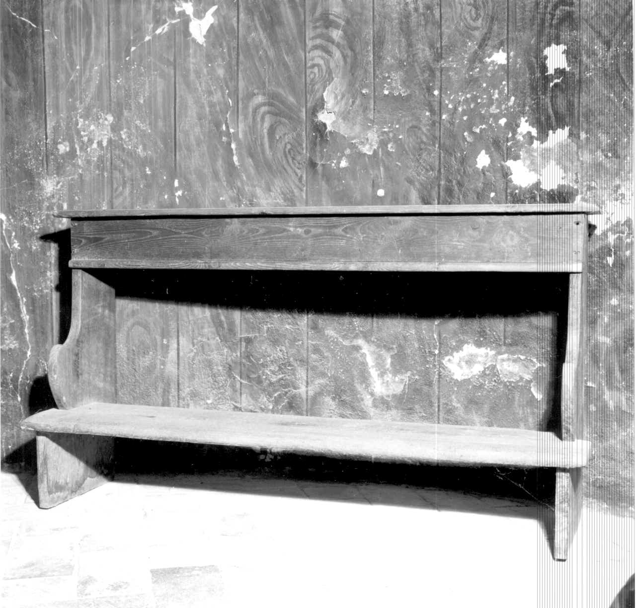 inginocchiatoio - ambito parmense (sec. XIX)