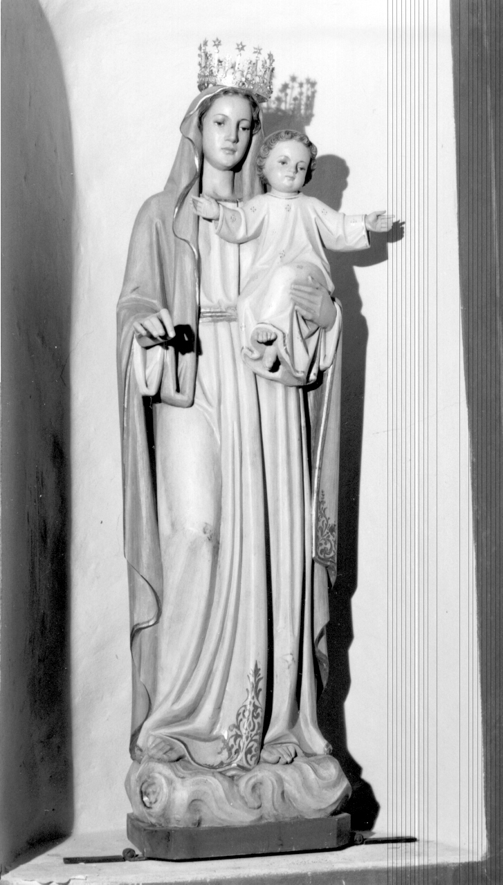 Madonna con Bambino (statua) - produzione parmense (primo quarto sec. XX)