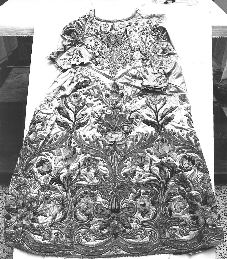 veste da statua - manifattura piacentina (sec. XVII)