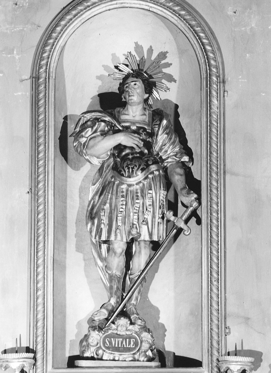 San Vitale (statua) - ambito emiliano (sec. XIX)